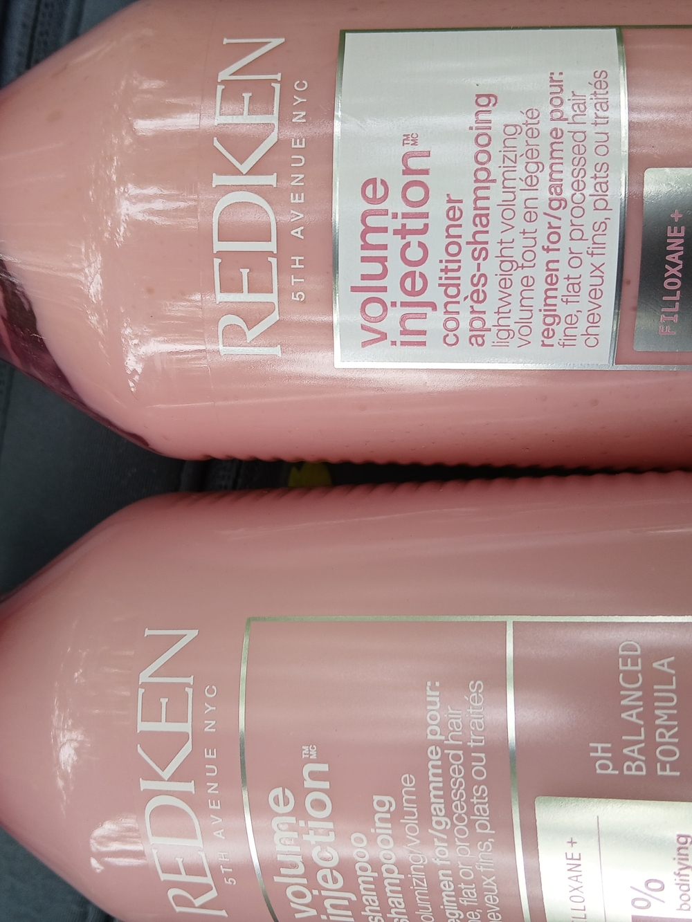 Redken Volume Injection Pink Shampoo and Conditioner Duo